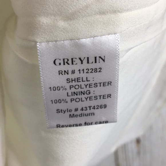 Greylin Chevron Sequined Chiffon Racerback Top - Picture 7 of 8